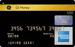 GE Moneyゴールド・アメリカン・エキスプレス・カード券面